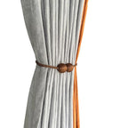 Melaluxe 4 Pack Magnetic Curtain Tiebacks, Decorative Curtain Holdbacks - Image 4