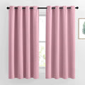 NICETOWN Room Darkening Bedroom Curtains 63 inches Long, Window Treatment by NICETOWN