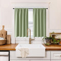 RYB HOME 100% Blackout Short Curtains by RYBHOME