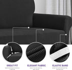 ZNSAYOTX Super Stretch Chair Slipcover Universal Sofa Chair Covers - Image 3