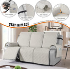 VANSOFY Waterproof Recliner Couch Covers, Sofa Covers Non-Slip 1-Piece Washable - Image 3