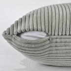 Fancy Homi 2 Packs Grey Decorative Throw Pillow Covers 16x16 Inch - Image 4