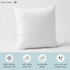LANE LINEN Throw Pillow Inserts 18" x 18" - Image 7