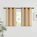 NICETOWN Linen 36 inch Curtains by NICETOWN