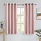 MIULEE Room Darkening Curtains Thermal Insulated Black Out Drapes Solid Window by MIULEE