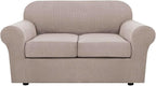 H.VERSAILTEX 3 Piece Stretch Sofa Covers by HVERSAILTEX