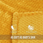 Exclusivo Mezcla Fleece Throw Blanket Extra Large, Super Soft and Warm Blankets - Image 7