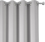 LEMOMO Blackout Curtains 52 x 108 inch/Light Grey Curtains Set of 2 - Image 7