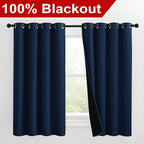 NICETOWN 100% Blackout Curtains - Image 2