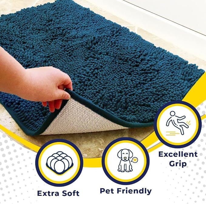 Muddy Mat® | Super Absorbent Door Mat Indoor, Microfiber Quick Dry Chenille - Image 2