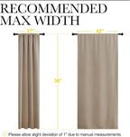 NICETOWN RV Blackout Curtains for Camper Windows, Kitchen Curtains, Short - Image 5