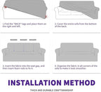 ZNSAYOTX Super Stretch Chair Slipcover Universal Sofa Chair Covers - Image 9