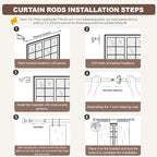 Lootkell Modern Gold Curtain Rods - Image 9