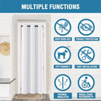H.VERSAILTEX Doorway Curtain Blackout Closet Door Curtain Room Divider Window - Image 4