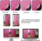 Chyhomenyc Sheer Curtains 63 Inch Length 2 Panels Set, Light Filtering Rod - Image 8