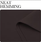NICETOWN RV Blackout Curtains for Camper Windows, Toffee Brown, Kitchen Curtains - Image 6