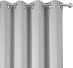 LEMOMO Blackout Curtains 52 x 84 inch/Light Grey Curtains Set of 2 - Image 7