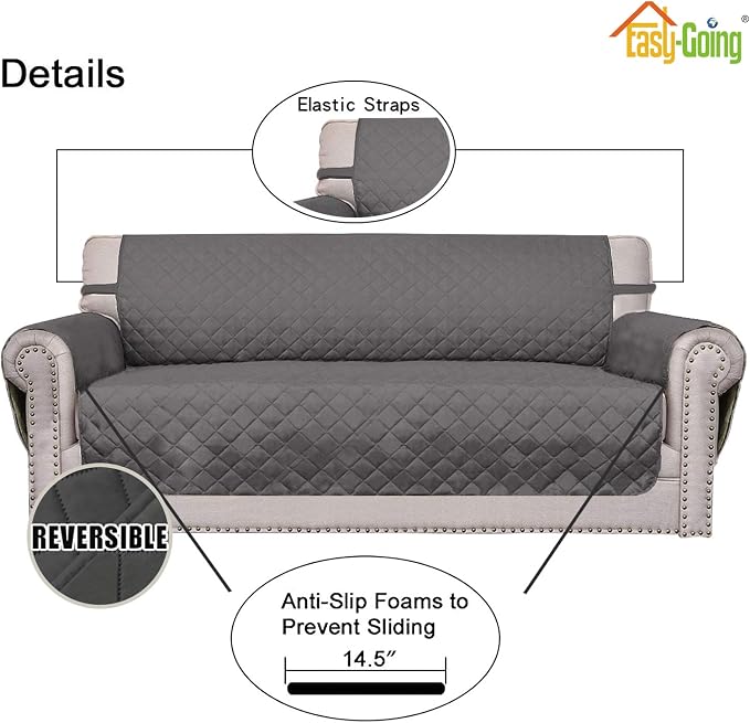 Easy-Going Reversible Couch Cover - Image 3