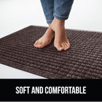 GORILLA GRIP® Ultra Absorbent Front Door Mat Outside Entrance 72x24, Traps Dirt - Image 7
