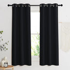 NICETOWN Complete 100% Blackout Curtain Set, Double Panels, Thermal Insulated & - Image 2