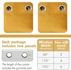 MIULEE Blackout Curtains 96 Inches Long - Image 6
