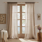 1” Diameter Curtain Rods Itself is 30 to 90 inch 1 Pack Fit 30-84 inch Window - Image 7