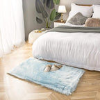 Ashler faux fur rug, Fluffy Shaggy Area Rug Ultra Soft 2.2 x 4 Feet Rectangle - Image 2