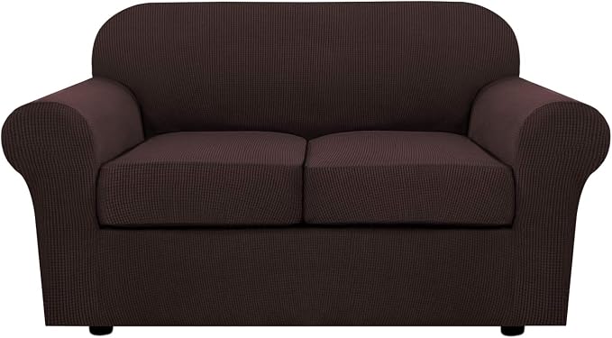 H.VERSAILTEX 3 Piece Stretch Sofa Covers by HVERSAILTEX