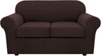 H.VERSAILTEX 3 Piece Stretch Sofa Covers by HVERSAILTEX