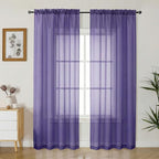 Gwine Sheer Curtains 84 Inches Long by Gwine