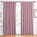 NICETOWN 2 Panels Blackout Curtains, Rod Pocket Thermal Insulated Drapes 84 by NICETOWN