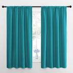 NICETOWN RV Blackout Curtains for Camper Windows, Peacock Blue, Short Blackout by NICETOWN