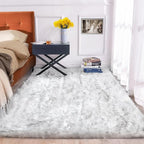 ORINOVA Gray and White Area Rug 6x9 Rugs - Image 9