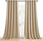 NICETOWN Room Darkening Draperies Window Curtain Panels, Thermal Insulated - Image 2