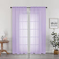 OWENIE Sheer Curtains 78 inches Long by OWENIE