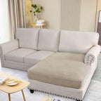 H.VERSAILTEX Super Stretch Individual Chaise Cover Sectional Couch Covers - Image 3