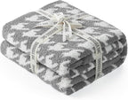 Snuggle Sac Houndstooth Throw Blanket - Image 8
