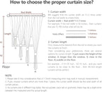 Joydeco Linen Curtains 84 Inch Length 2 Panel Sets, Light Filtering Curtains - Image 8