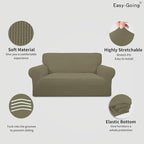 Easy-Going Stretch Loveseat Slipcover 1-Piece Sofa Cover Furniture Protector - Image 3
