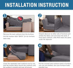 H.VERSAILTEX 4 Piece Stretch Sofa Covers - Image 6