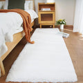 Ghouse Ultra Soft Faux Rabbit Fur Rug, Machine Washable Area Rugs by Ghouse
