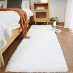 Ghouse Ultra Soft Faux Rabbit Fur Rug, Machine Washable Area Rugs by Ghouse