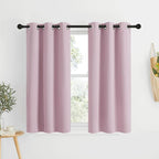 NICETOWN Room Darkening Short Curtains by NICETOWN