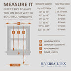 H.VERSAILTEX Blackout Patio Curtains 100 x 96 Inches - Image 7