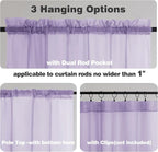 Chyhomenyc Sheer Lilac Valances - Image 6