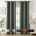 MIULEE Dark Mallard Blackout Curtains by MIULEE