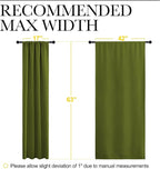 NICETOWN Window Curtains Blackout Drapes - Image 6
