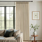 IVAPUPU 70 Inch Extra Width Pinch Pleated Curtains by IVAPUPU