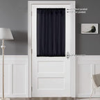 Chyhomenyc Sheer Curtains 36 Inch Length, Short Voile Sheer Window Curtians - Image 3