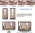 Simplebrand Ava Blush Blackout Curtains - Image 9